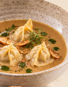 Ravioli af jomfruhummer